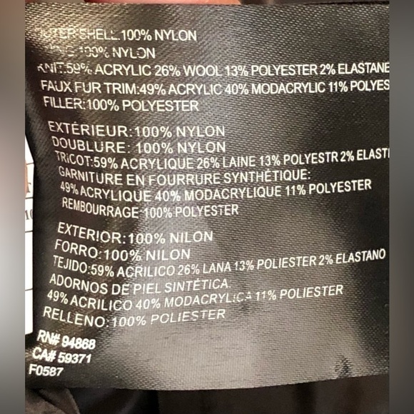 Bernardo Black Full Zip Snap Button Long Puffer Jacket Womens Size XS - Picture 11 of 16